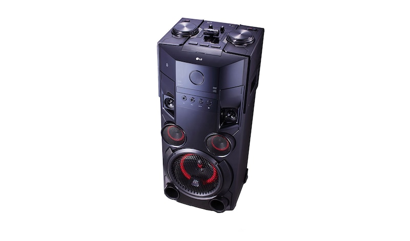 LG High Power Hi-Fi Anlage mit 500 Watt | XBOOM | Bluetooth, CD & Radio | Dual USB | Auto DJ, OM5560