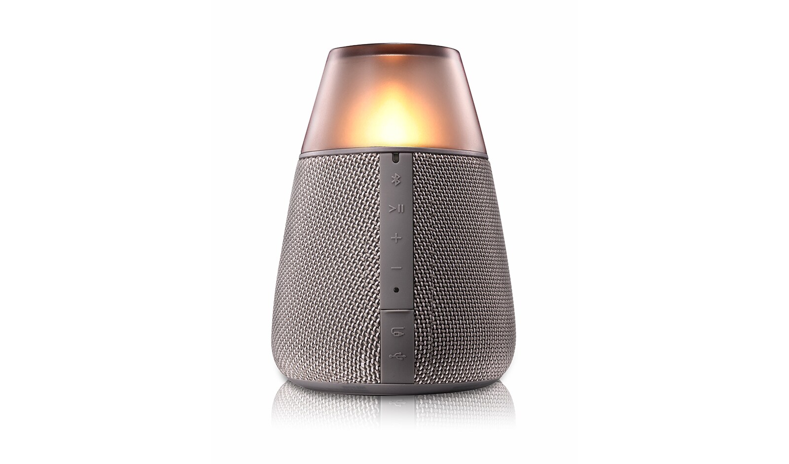 LG 2.0 tragbarer Bluetooth-Lautsprecher | XBOOM Go | 360 Grad Sound | Leuchtfunktion, PH3