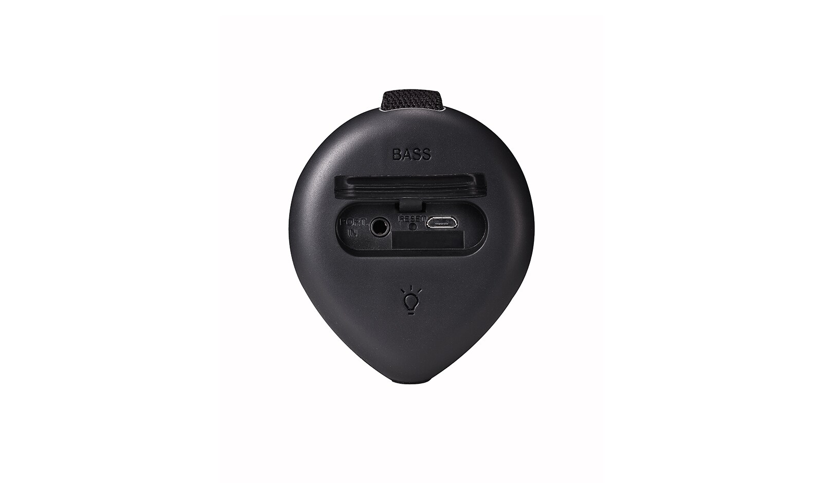 LG 2.0 tragbarer Bluetooth-Lautsprecher in schwarz | XBOOM Go | 360 Grad Sound | Leuchtfunktion , PH4