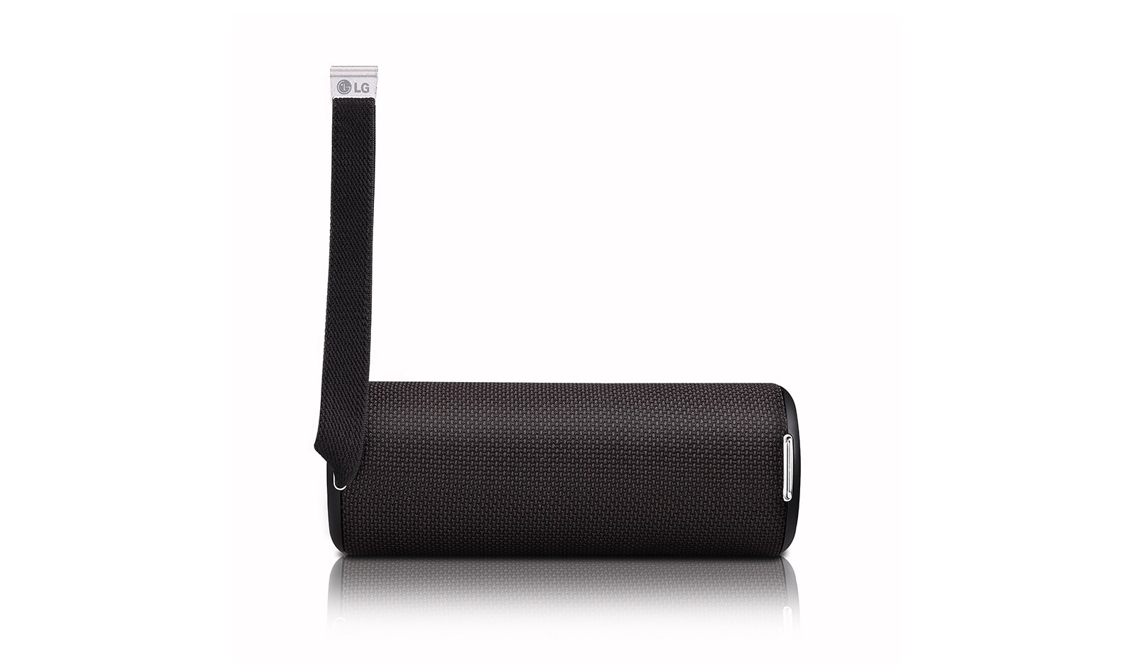 LG 2.0 tragbarer Bluetooth-Lautsprecher in schwarz | XBOOM Go | 360 Grad Sound | Leuchtfunktion , PH4