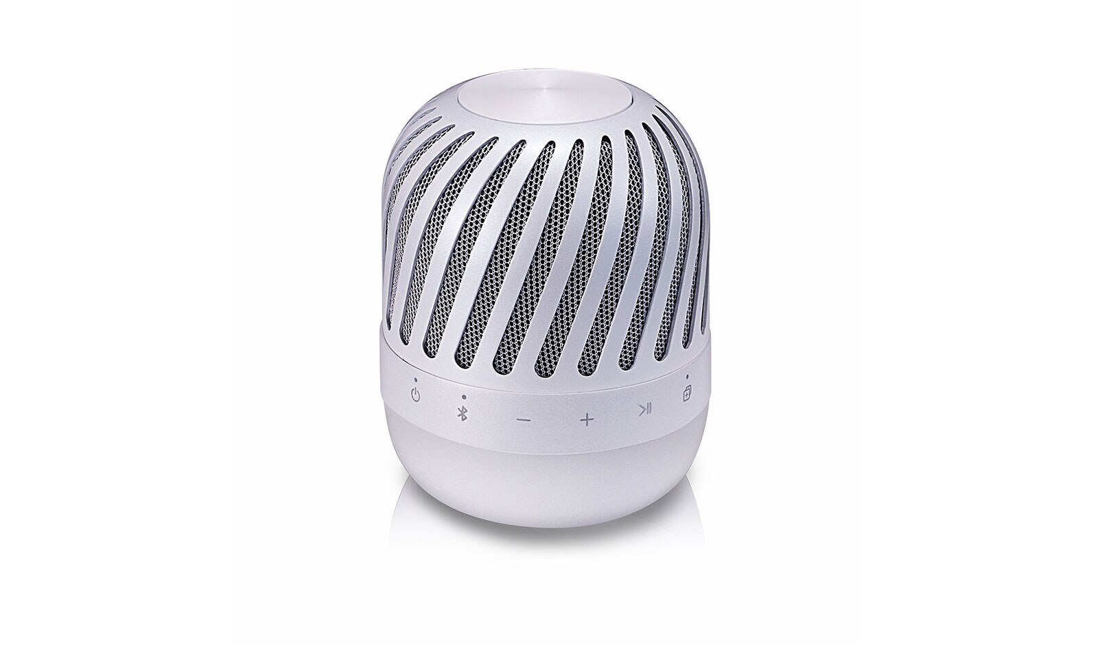 LG 2.0 tragbarer Bluetooth-Lautsprecher in weiß | XBOOM Go | 360 Grad Sound | Spritzwassergeschützt , PJ3