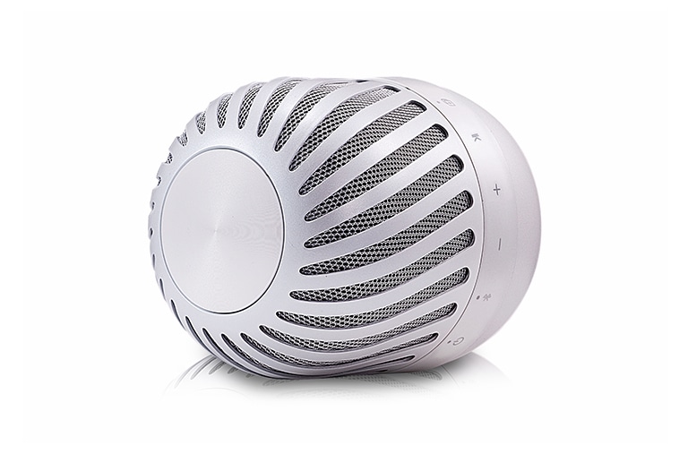 LG 2.0 tragbarer Bluetooth-Lautsprecher in weiß | XBOOM Go | 360 Grad Sound | Spritzwassergeschützt , PJ3
