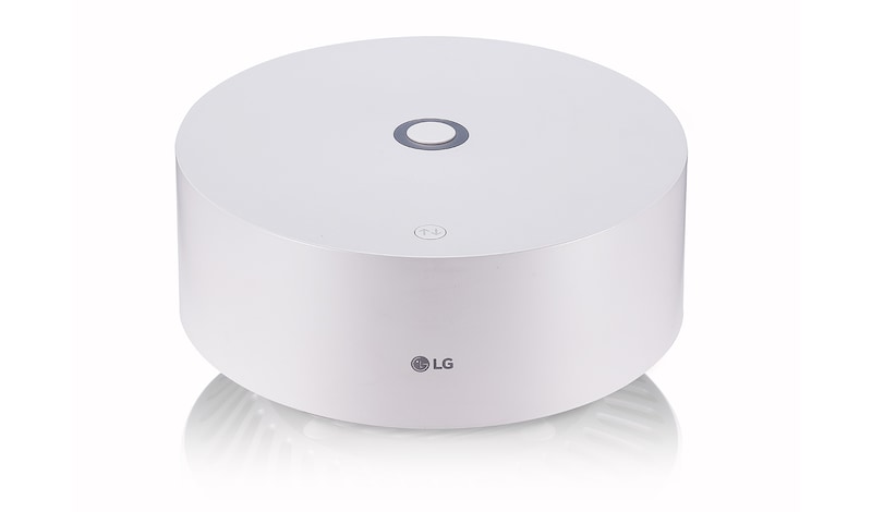 LG 2.0 schwebender Bluetooth-Lautsprecher in weiß | XBOOM Go | 360 Grad Sound | mit Subwoofer , PJ9