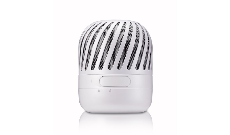 LG 2.0 schwebender Bluetooth-Lautsprecher in weiß | XBOOM Go | 360 Grad Sound | mit Subwoofer , PJ9