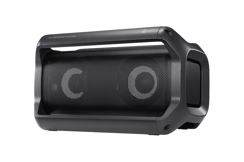 LG 2.0 Bluetooth®-Lautsprecher mit 20 Watt | XBOOM Go | Multi-Bluetooth® | IPX5 | MERIDIAN Sound, PK5