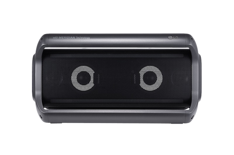LG 2.0 Bluetooth®-Lautsprecher mit 40 Watt | XBOOM Go | Multi-Bluetooth® | IPX5 | MERIDIAN Sound, PK7