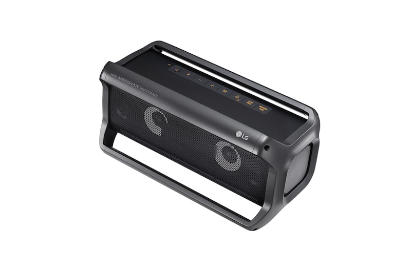 LG 2.0 Bluetooth®-Lautsprecher mit 40 Watt | XBOOM Go | Multi-Bluetooth® | IPX5 | MERIDIAN Sound, PK7