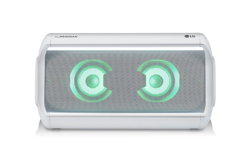 LG 2.0 Bluetooth®-Lautsprecher mit 40 Watt | XBOOM Go | Multi-Bluetooth® | IPX5 | MERIDIAN Sound, PK7W