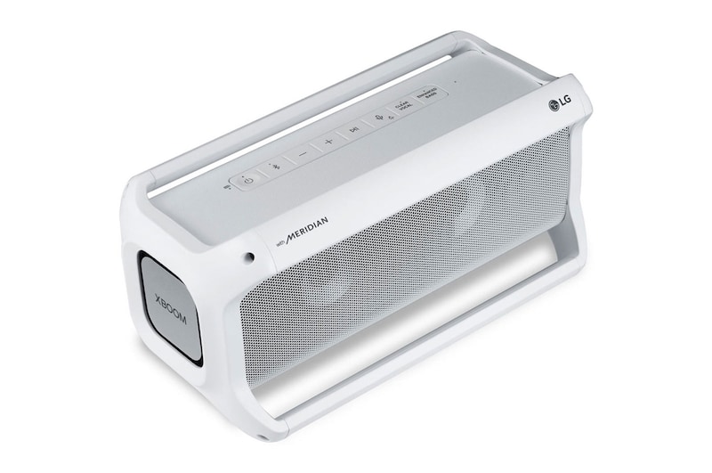 LG 2.0 Bluetooth®-Lautsprecher mit 40 Watt | XBOOM Go | Multi-Bluetooth® | IPX5 | MERIDIAN Sound, PK7W