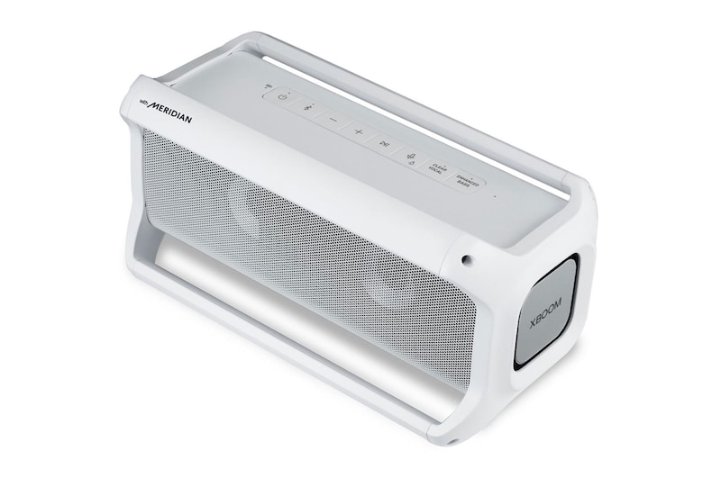 LG 2.0 Bluetooth®-Lautsprecher mit 40 Watt | XBOOM Go | Multi-Bluetooth® | IPX5 | MERIDIAN Sound, PK7W