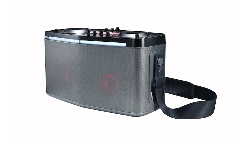 LG 2.0 Bluetooth-Lautsprecher mit 100 Watt | XBOOM | Karaoke Funktion | FM Radio, RK8