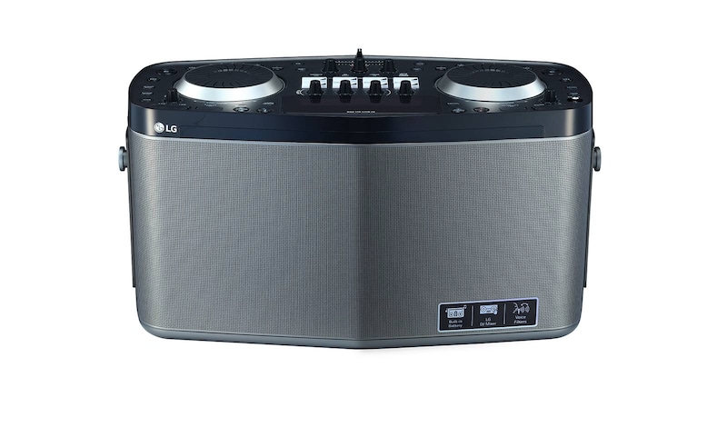 LG 2.0 Bluetooth-Lautsprecher mit 100 Watt | XBOOM | Karaoke Funktion | FM Radio, RK8