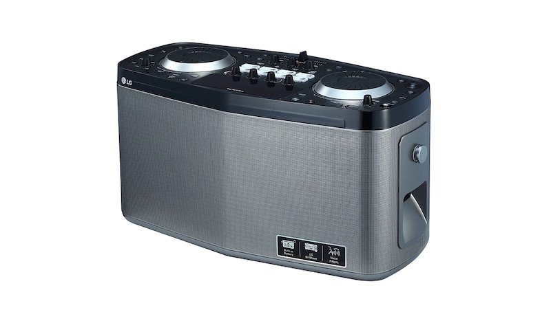 LG 2.0 Bluetooth-Lautsprecher mit 100 Watt | XBOOM | Karaoke Funktion | FM Radio, RK8