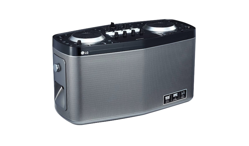 LG 2.0 Bluetooth-Lautsprecher mit 100 Watt | XBOOM | Karaoke Funktion | FM Radio, RK8