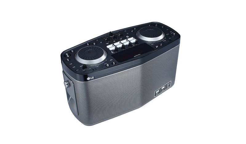 LG 2.0 Bluetooth-Lautsprecher mit 100 Watt | XBOOM | Karaoke Funktion | FM Radio, RK8