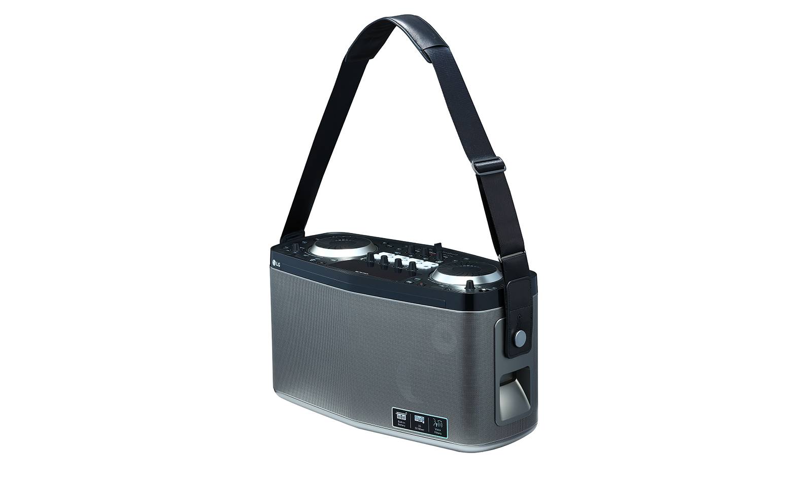 LG 2.0 Bluetooth-Lautsprecher mit 100 Watt | XBOOM | Karaoke Funktion | FM Radio, RK8
