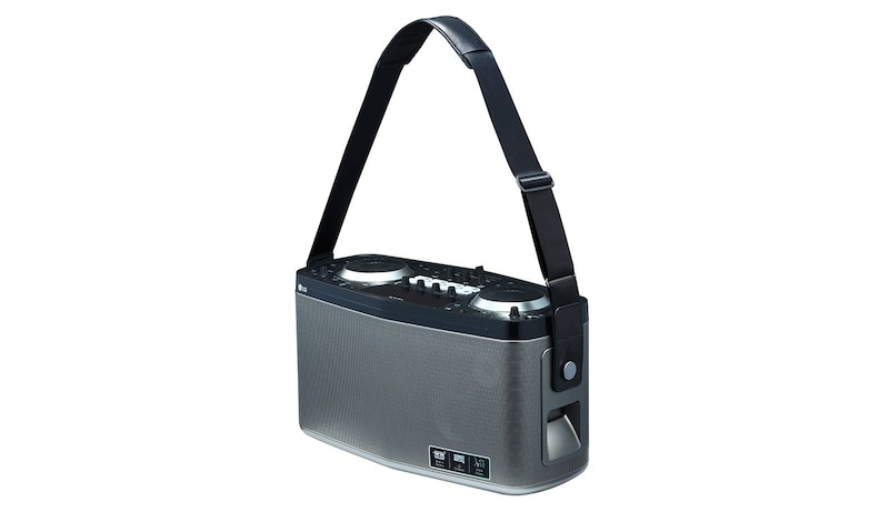 LG 2.0 Bluetooth-Lautsprecher mit 100 Watt | XBOOM | Karaoke Funktion | FM Radio, RK8