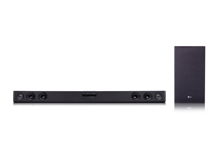 Vorderseite von 2.1 Soundbar, 300 Watt, drahtloser Subwoofer, Bluetooth SJ3
