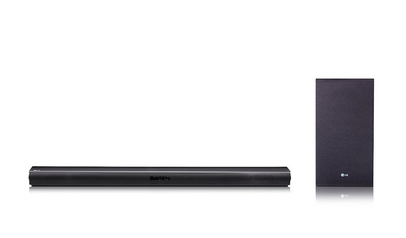 LG 2.1 Soundbar, 320 Watt, drahtloser Subwoofer, Bluetooth®, High Res Audioqualität, SJ4