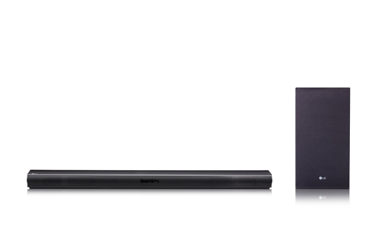 Vorderseite von 2.1 Soundbar, 320 Watt, drahtloser Subwoofer, Bluetooth®, High Res Audioqualität SJ4