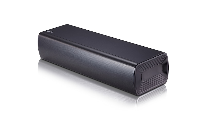 LG 2.1 Soundbar, 320 Watt, drahtloser Subwoofer, Flexibles Design, High Res Audioqualität, SJ7