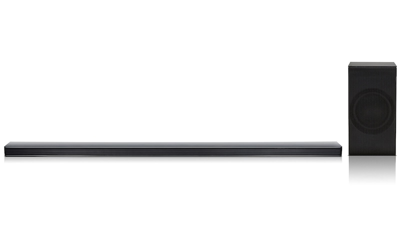 LG 4.1 Soundbar, 300 Watt, drahtloser Subwoofer, Chromecast™, High Res Audioqualität, SJ8