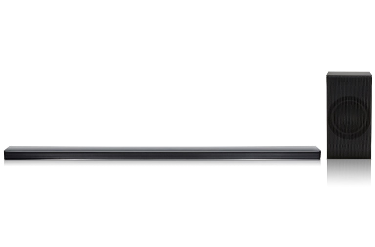 Vorderseite von 4.1 Soundbar, 300 Watt, drahtloser Subwoofer, Chromecast™, High Res Audioqualität SJ8