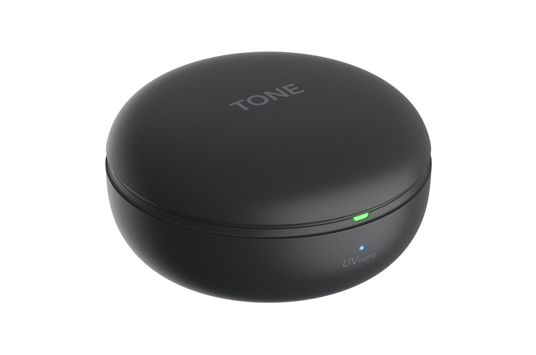 LG Tone Free DT80Q – Écouteurs Bluetooth 5.2 Avec Son Meridian, ANC, Autonomie 29h Et Charge UV (Blanc)