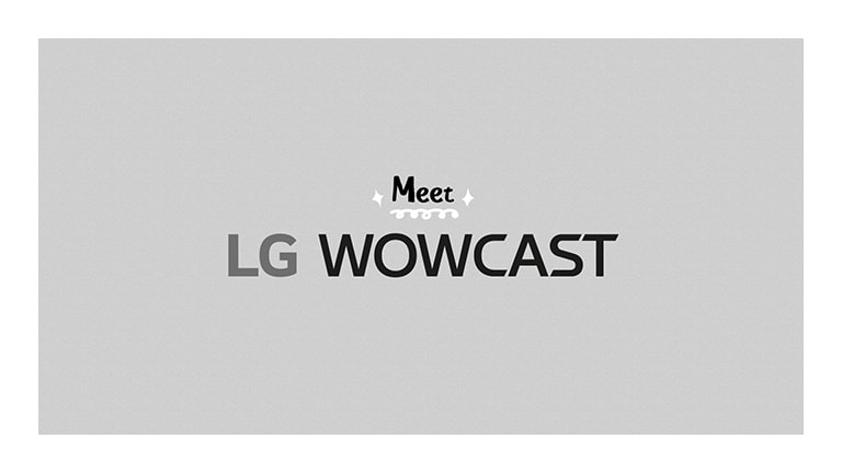 If you press the play button, LG WOWCAST's USP video is played.