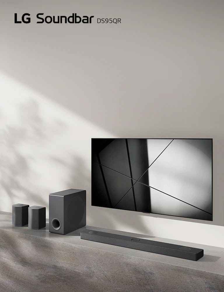 LG 9.1.5 Dolby Atmos® Soundbar DS95QR LG DE