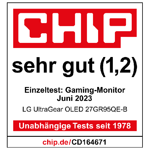 Der LG UltraGear 27GR95QE-B im Test – Ein „preislich attraktiver“ OLED-Gaming-Monitor im Standard-Format
