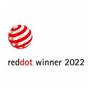 Logo von Red Dot Design Award wird angezeigt