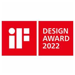 Logo von iF Design Awards wird angezeigt