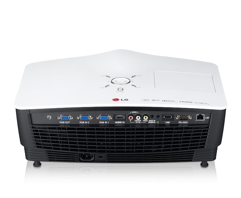 LG Semi Short Throw-Business-Projektor mit 5.000 ANSI-Lumen, 3.000:1-Kontrast, HDMI-Anschluss und WiDi, BC775