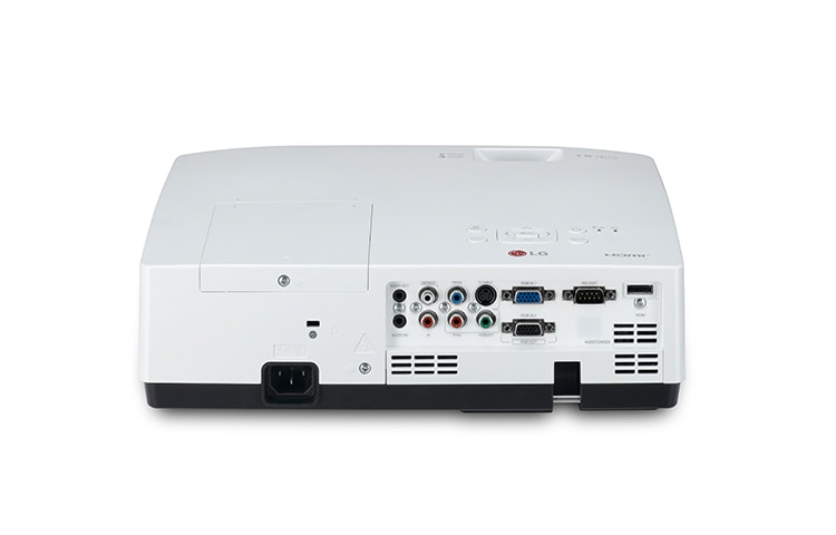 LG Business-Projektor mit 3.200 ANSI-Lumen, 5.000:1 Kontrast, HDMI-Anschluss und WXGA-Auflösung, BD460