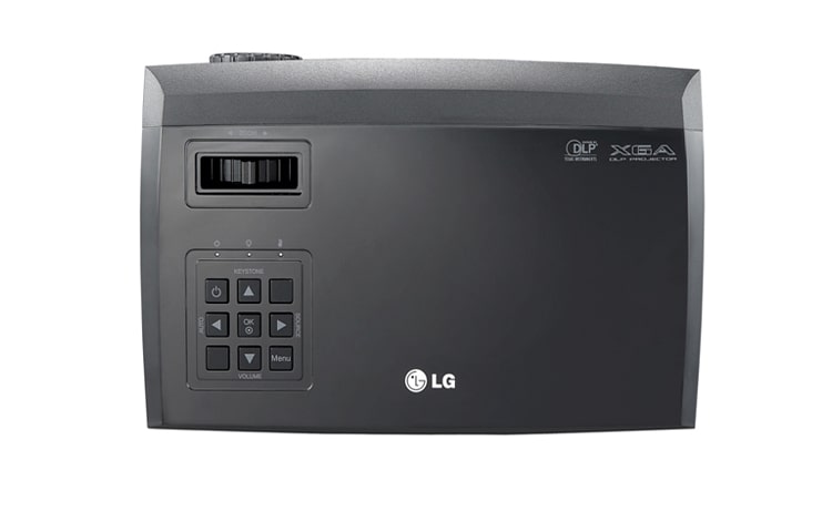 LG Kleiner, leichter Business Projektor mit einer nativen Auflösung von (800x600) und einem 0,55“ DMD DLP-Chip, 3D Ready DLP-LINK und Brillant Color Technologie, BS275