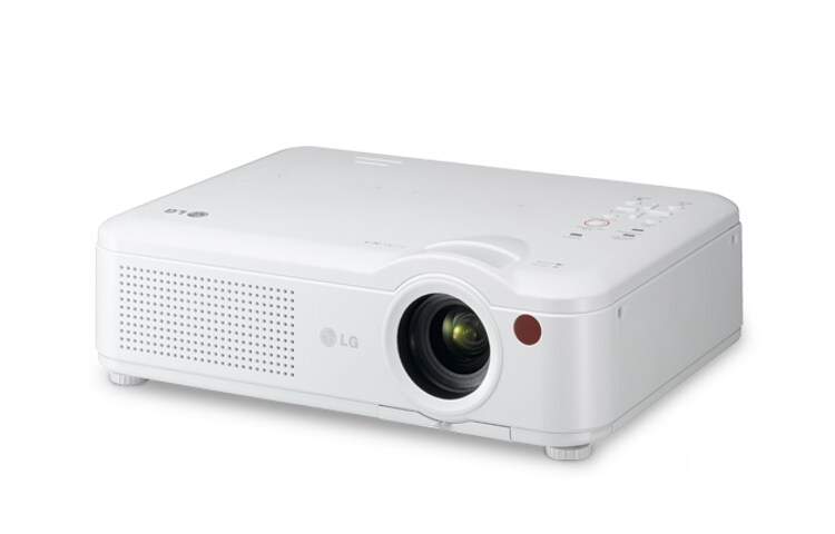 LG LCD-Business-Projektor mit starker Helligkeit von bis zu 2.700 ANSI-Lumen, hoher Keystone-Korrektur von +/– 30° und 7-Watt-Lautsprecher, BX27C