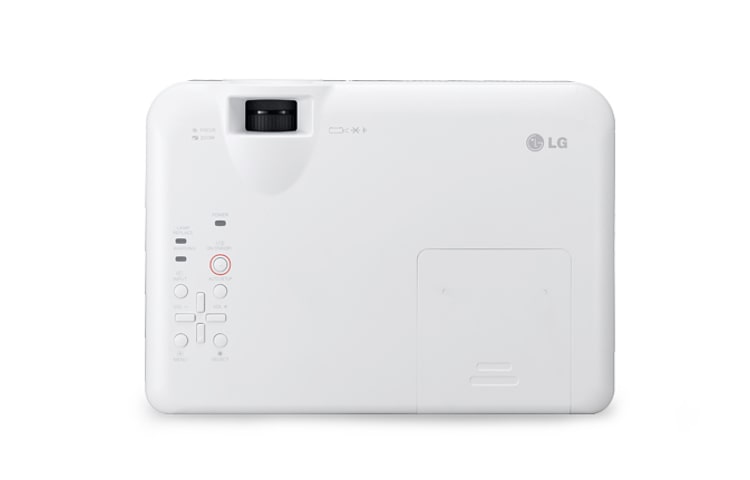 LG LCD-Business-Projektor mit starker Helligkeit von bis zu 2.700 ANSI-Lumen, hoher Keystone-Korrektur von +/– 30° und 7-Watt-Lautsprecher, BX27C