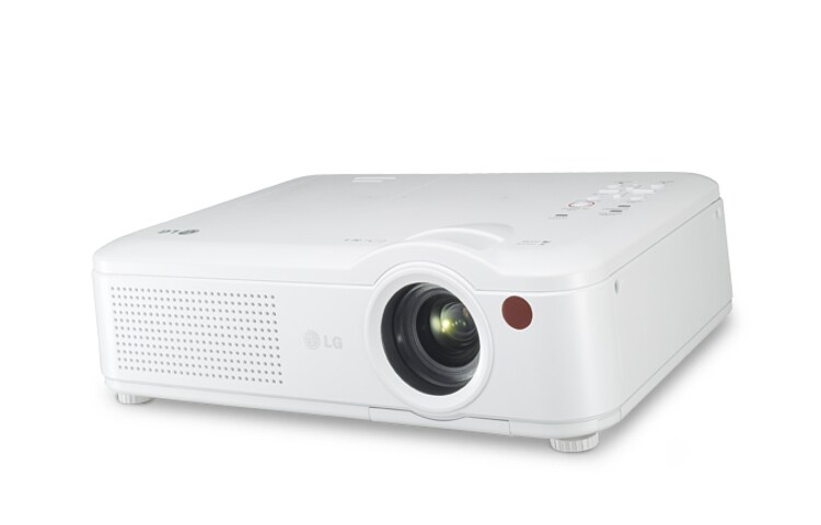 LG LCD-Business-Projektor mit starker Helligkeit von bis zu 2.700 ANSI-Lumen, hoher Keystone-Korrektur von +/– 30° und 7-Watt-Lautsprecher, BX27C