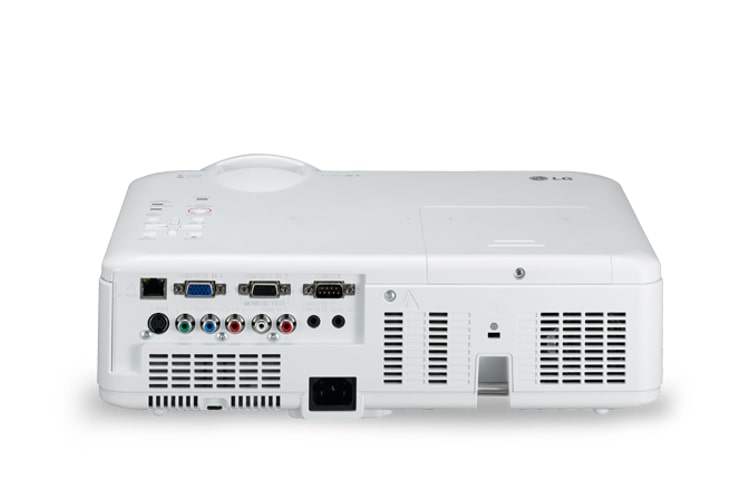 LG LCD-Business-Projektor mit starker Helligkeit von bis zu 3.000 ANSI-Lumen, hoher Keystone-Korrektur von +/– 30° und 7-Watt-Lautsprecher, BX30C