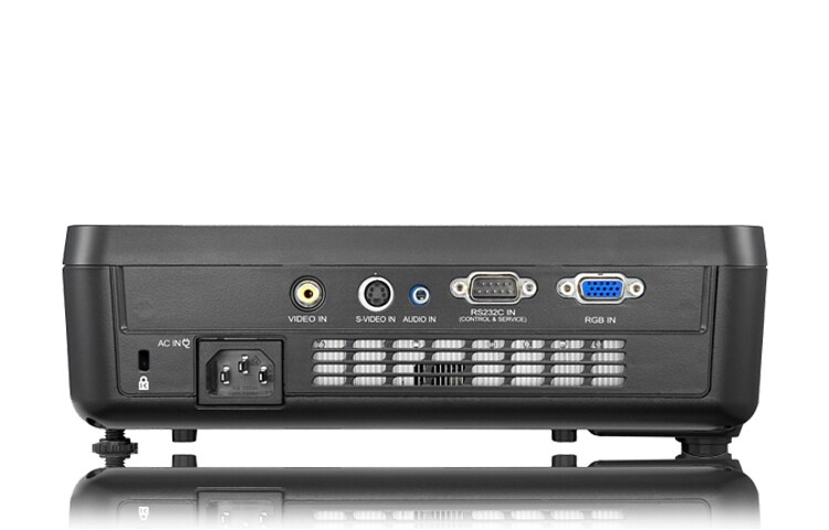 LG Kleiner, leichter Business Projektor mit nativer XGA Auflösung (1024x768), Brilliant Color Technologie und praktischem Expertenmodus, BX324