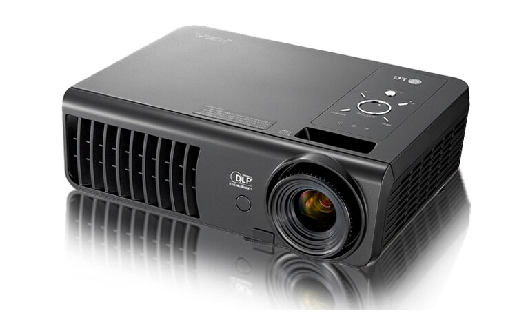 LG Kleiner, leichter Business Projektor mit nativer XGA Auflösung (1024x768), Brilliant Color Technologie und praktischem Expertenmodus, BX324