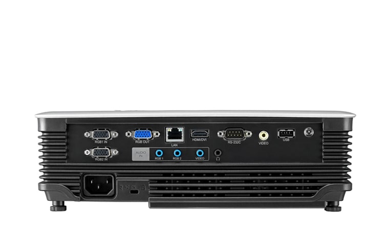 LG Vielseitiger 3D Beamer mit hoher nativer XGA-Auflösung (1020x768), 0,55“ DMD DLP-Chip und neuester VIDI Lampentechnologie, BX327