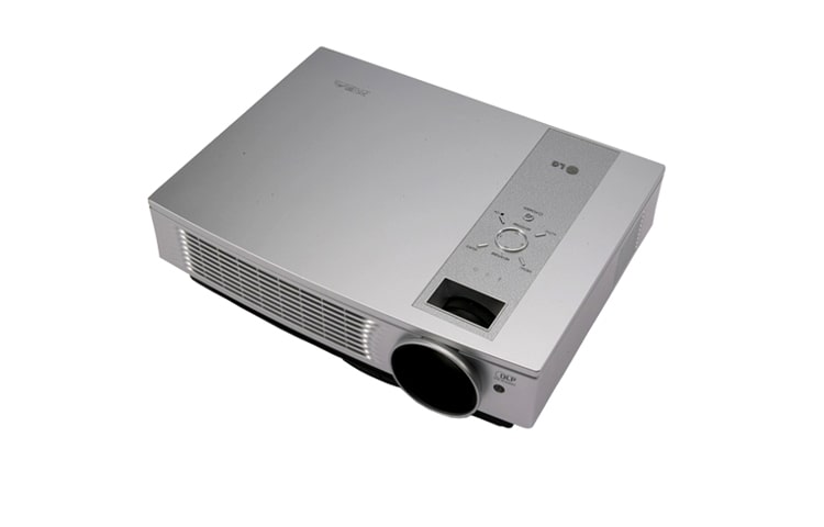 Vorderseite von Beamer mit zukunftssicherem HDMI Anschluss für hochauflösende Inhalte und der neuesten VIDI Lampentechnologie BX401C
