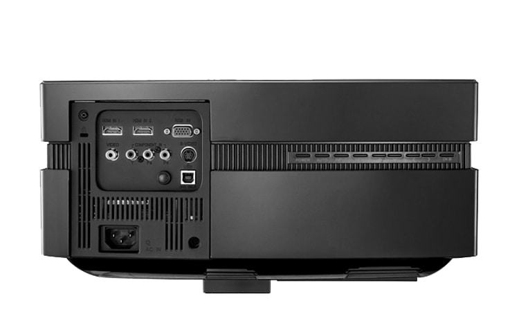 LG Full HD Heimkino Beamer mit einem Kontrastverhältnis von 35000:1, HQV Silicon Optix Scaler IC mit 10 Bit Prozessing und einer nativen HD Auflösung von 1.920 x 1.080 Bildpunkten, CF181D