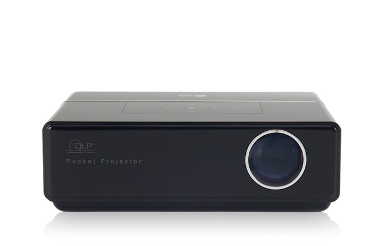 Vorderseite von Einfacher Business Beamer mit HDMI Eingang und HDCP Kopierschutzunterstützung HS101