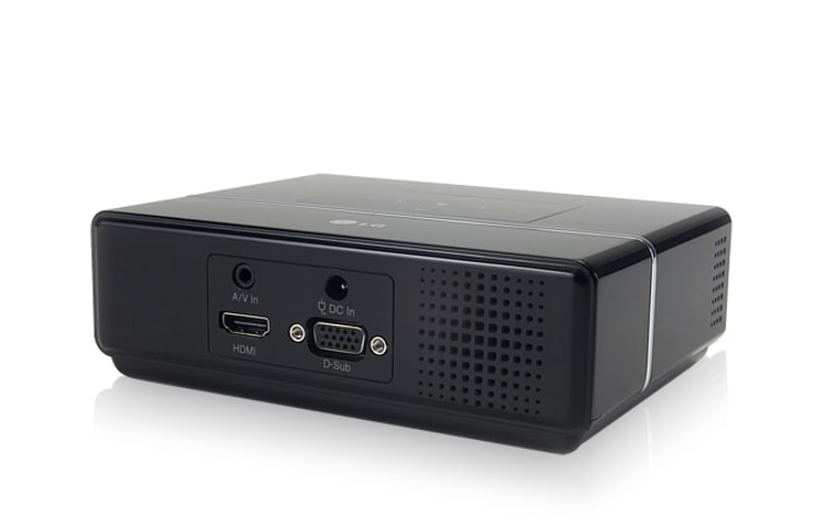 LG Einfacher Business Beamer mit HDMI Eingang und HDCP Kopierschutzunterstützung, HS101