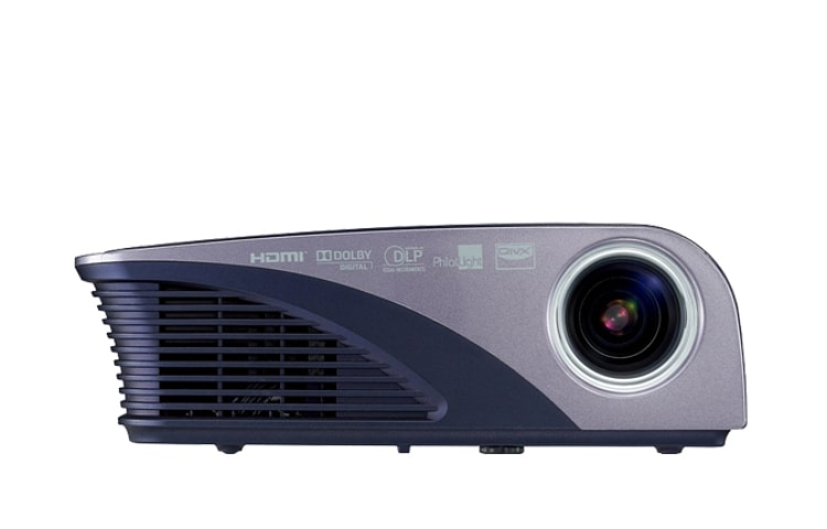 Vorderseite von HS200G: Ein kompakter und leuchtstarker LED Beamer mit USB Anschluss HS200G