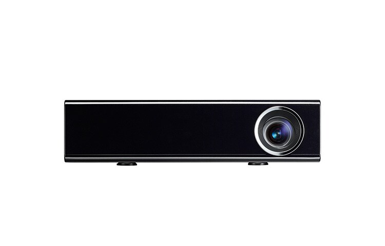 LG Portabler LED-Projektor mit integriertem DVB-T Tuner, 1.000 Lumen, 100.000:1-Kontrast und WXGA-Auflösung., PA1000T