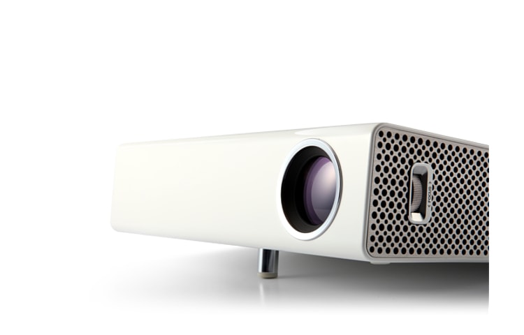 LG Heimkinotauglicher HD Ready LED-Projektor (720p) mit 700 Lumen Helligkeit und Intel WiDi, PA72G